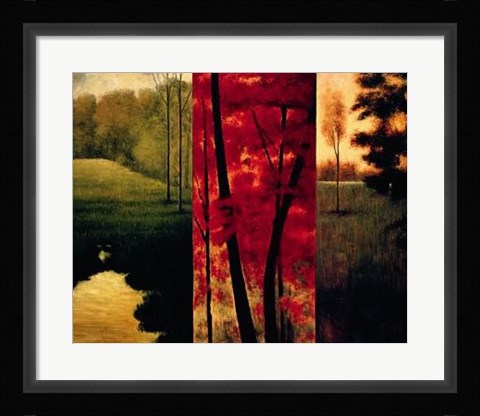 Framed Point of View II Print