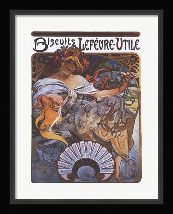 Framed Lefevre Utile Print