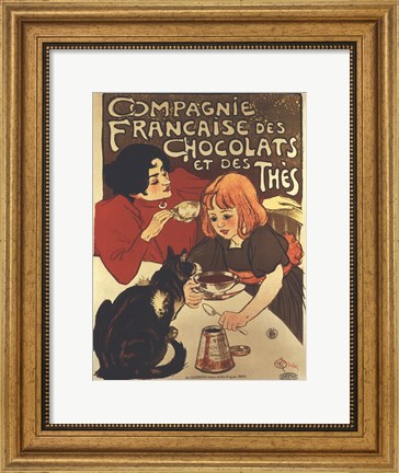 Framed Compagnie Francaise Print