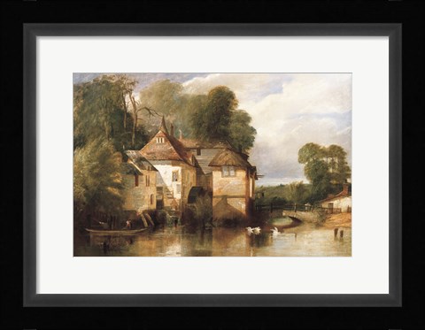 Framed Arundel Mill Print