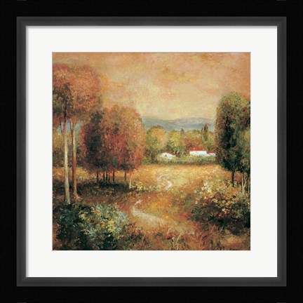 Framed Berkshire Memory I Print