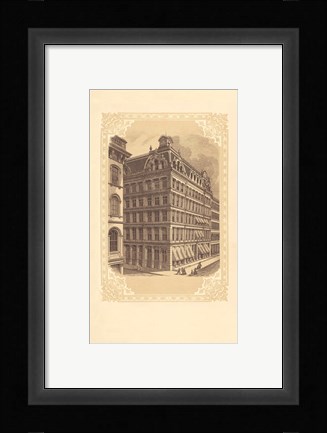 Framed Bdwy Cedar Print