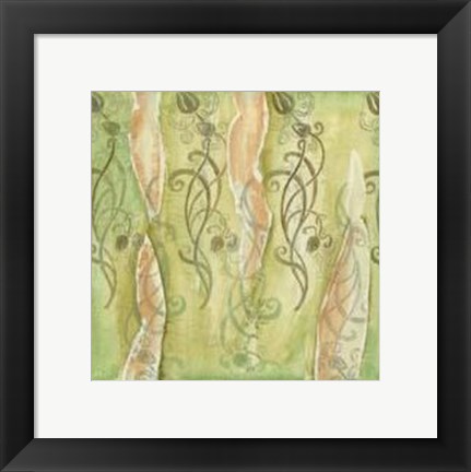 Framed Floral Whimsey I Print