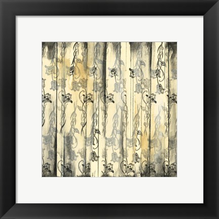 Framed Aged Elegance III Print