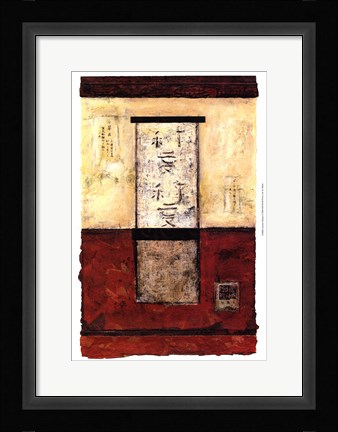 Framed Ancient Chinese Print