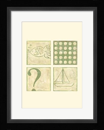 Framed Fish Tale Print