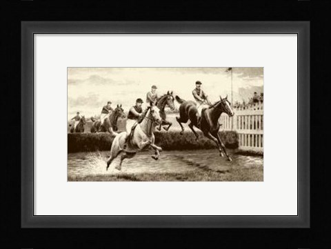 Framed Grand National Print