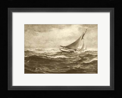 Framed Gale Of Wind Print