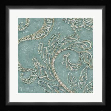 Framed Tiffany Lace III Print