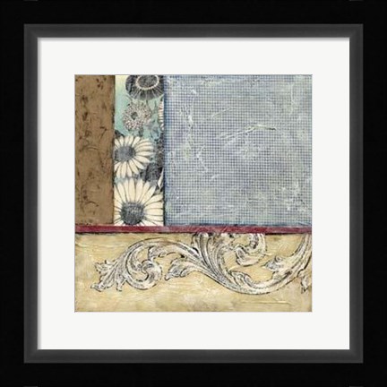 Framed Vintage Collage II Print