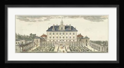 Framed Palace Garden Print