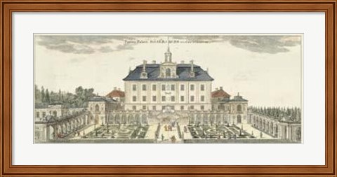 Framed Palace Garden Print