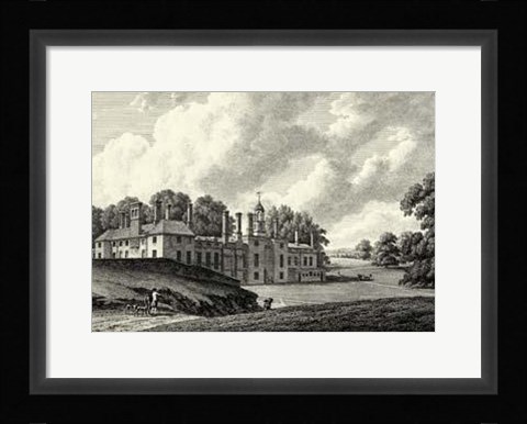 Framed Moat In Kent Print