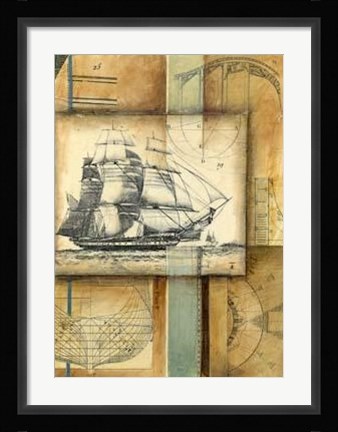 Framed Nautical Passage Print