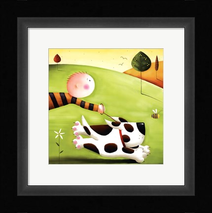 Framed Walkies Print