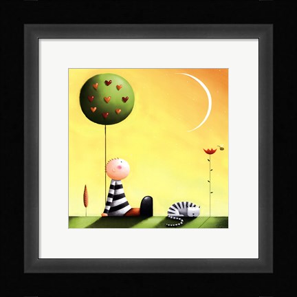 Framed Dreaming Print