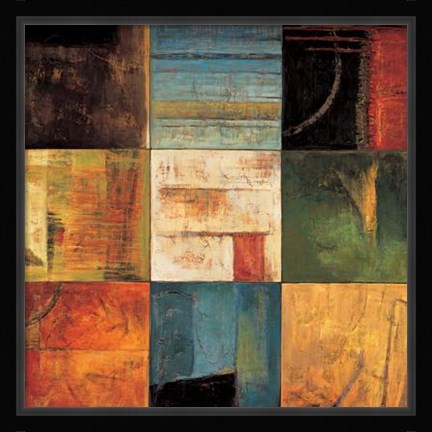 Framed Diversified II Print