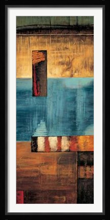 Framed World View II Print