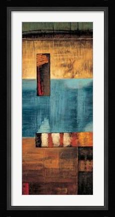 Framed World View II Print