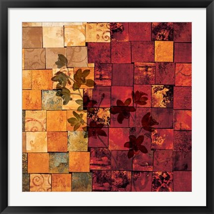 Framed Segments I Print