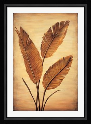 Framed Treasured Palm II Print