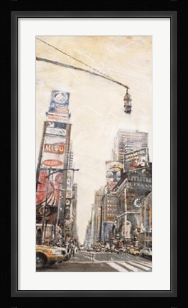 Framed Times Square II Print