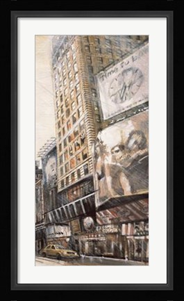 Framed Times Square III Print