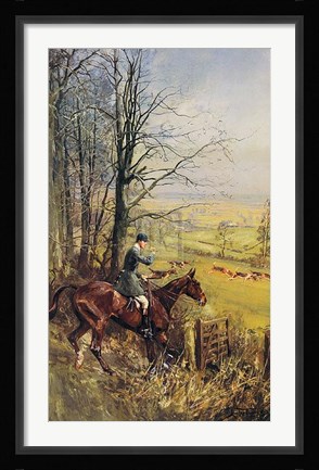 Framed His Grace the Duke of Beaufort Print