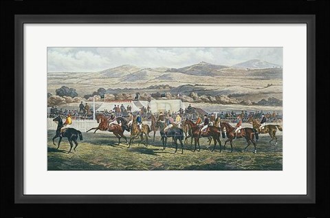 Framed Start, Punchestown Print