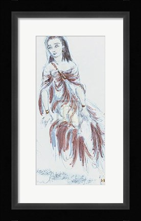 Framed Designs for Cleopatra XV Print