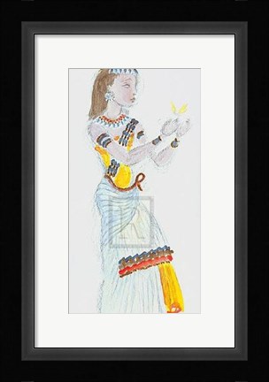 Framed Designs for Cleopatra Xxvii Print