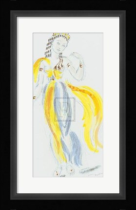 Framed Designs for Cleopatra Xxviii Print