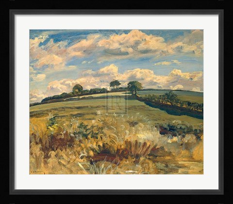Framed Withypool Landscape, Exmoor Print