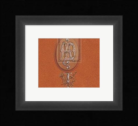 Framed Jewellery Designs VIII Print