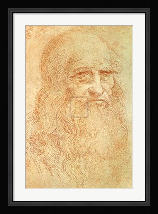 Framed Self Portrait Print