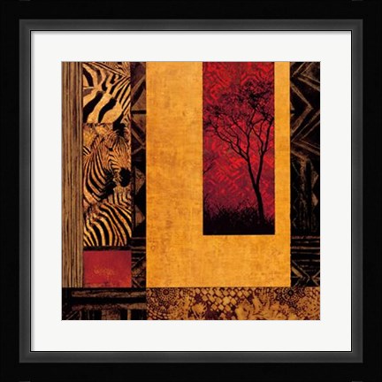 Framed African Studies II Print