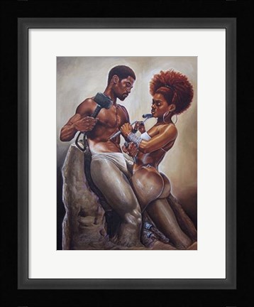 Framed Made 4 Each Other (Medium) Print