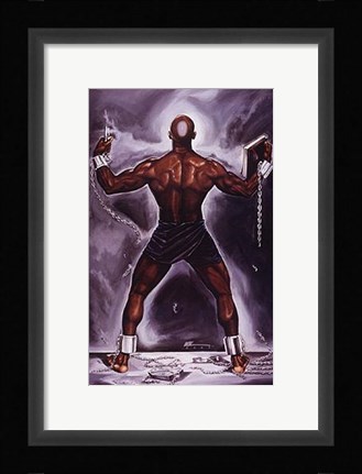 Framed Knowledge Is Power Print