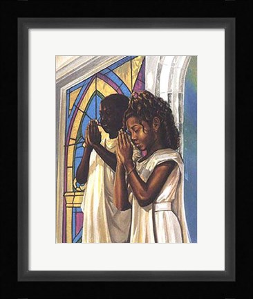 Framed Daily Prayer Print