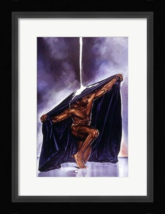 Framed Stay Black Print