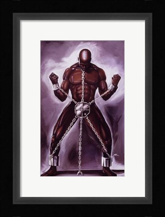 Framed Knowledge Is The Key Print