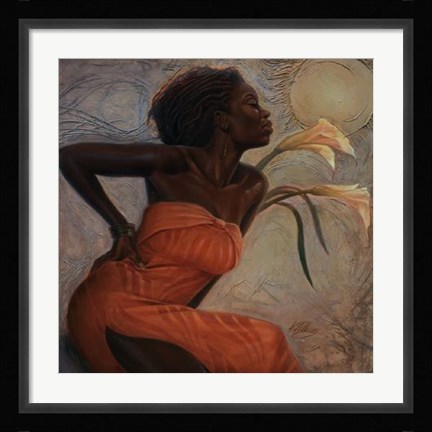 Framed African Lillies Print