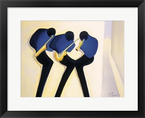 Framed Blues Print