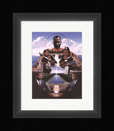 Framed Martin Luther King (Mini) Print