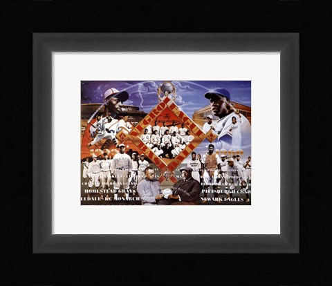 Framed Negro League Baseball (Mini) Print