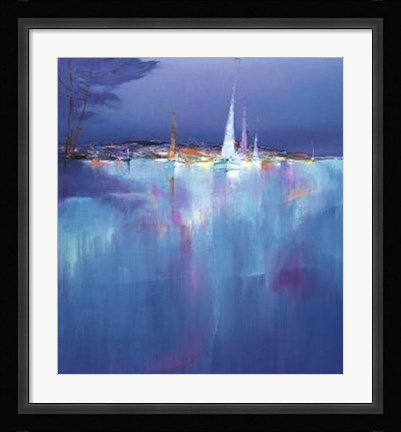 Framed Marina Azzurra Print