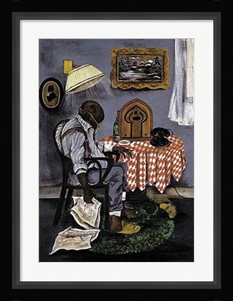 Framed Daily Snooze Print