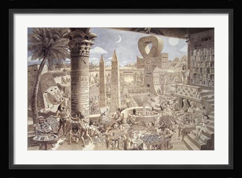 Framed Memphis Print