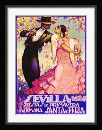 Framed Sevilla Print