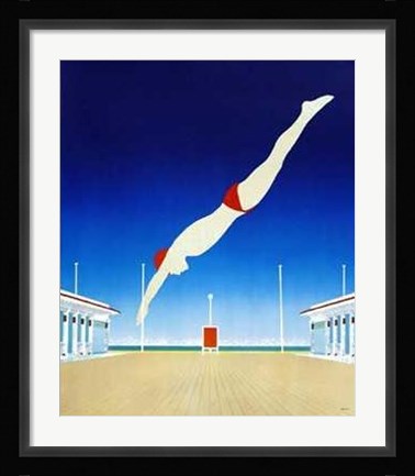 Framed Deauville Print